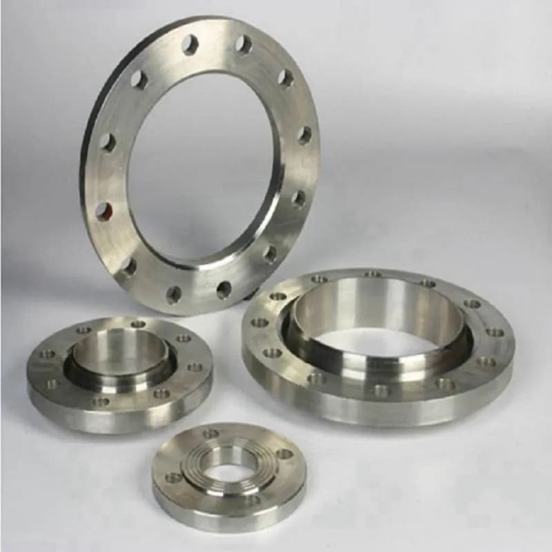 Finished alloy flanges in multiple product forms