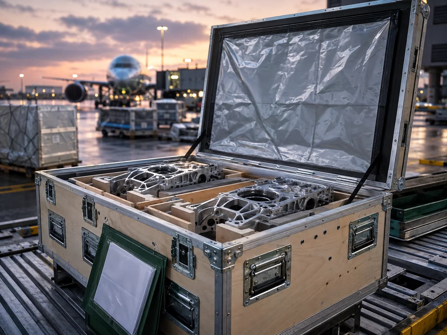 Protected alloy components and release documents prepared for multimodal delivery