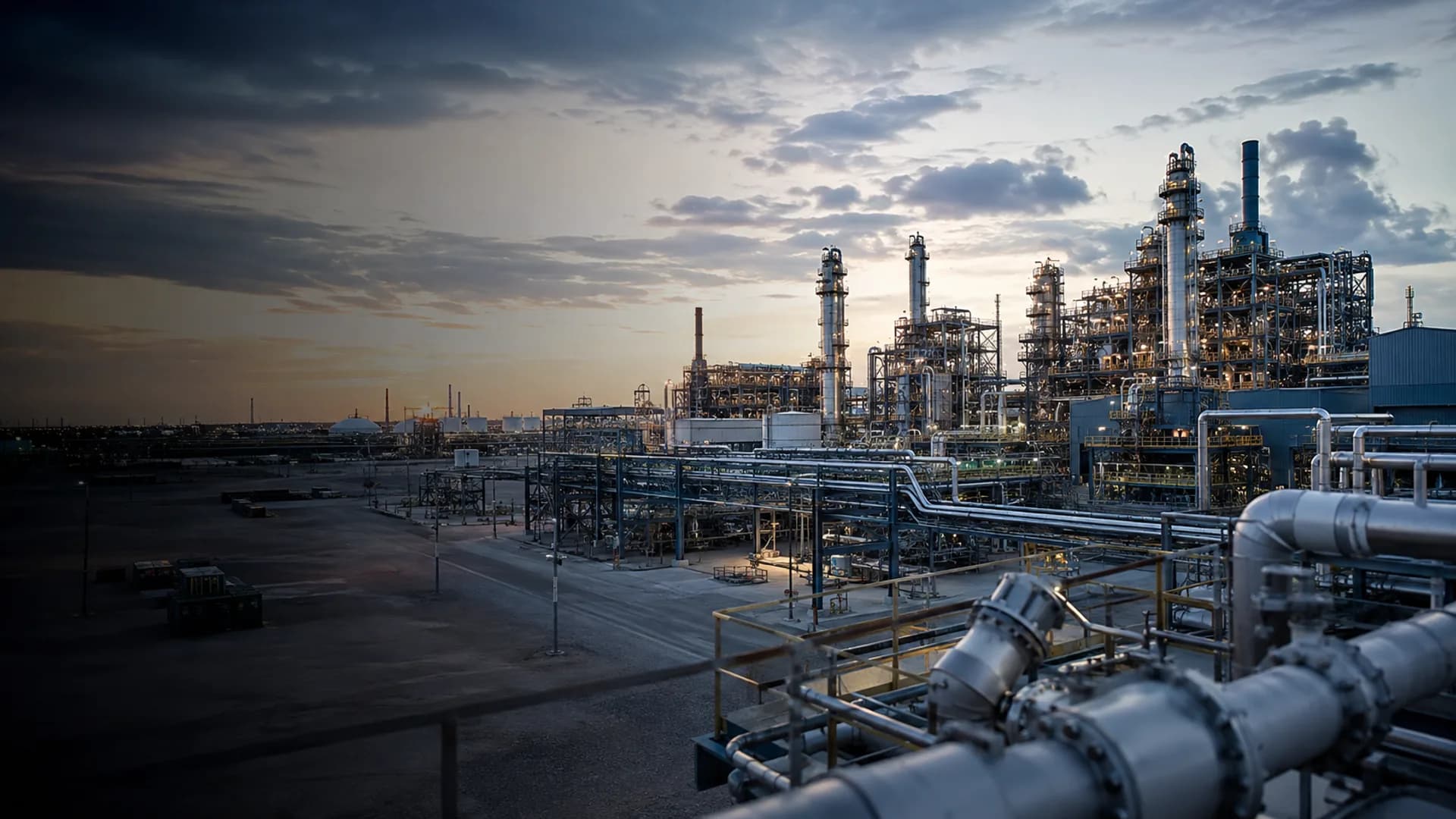 Integrated refining, petrochemical and manufacturing infrastructure in a Baytown Texas setting