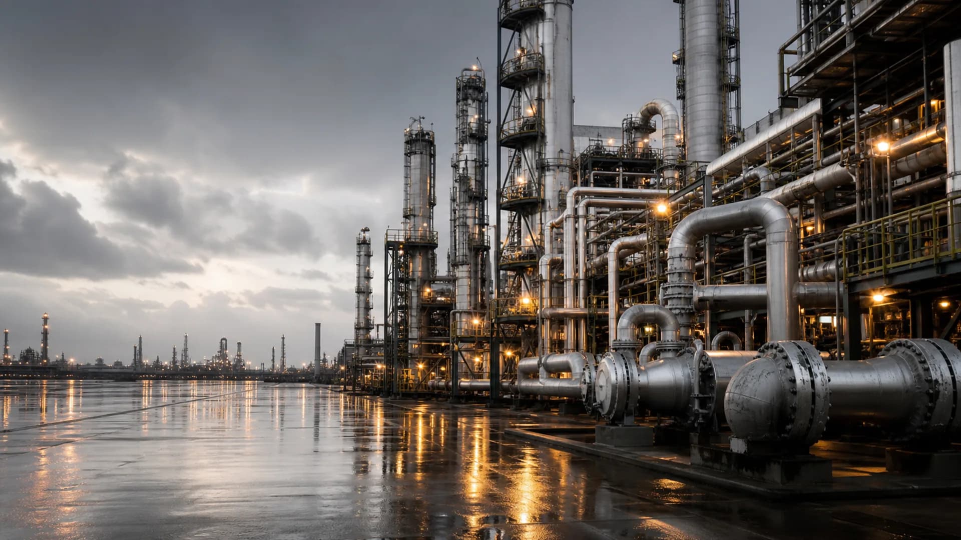 Severe-service refinery and chemical piping infrastructure in a Deer Park Texas setting
